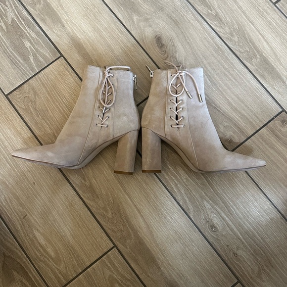 Suede Booties - Picture 3 of 3